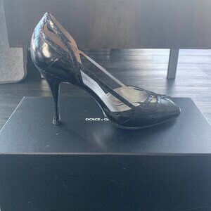 Dolce & Gabbana dressy heels, size 38.5, black
